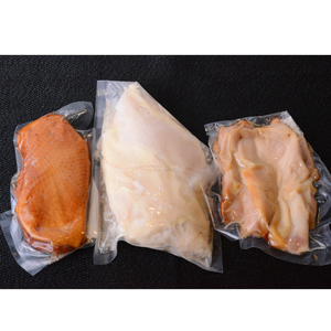 藤屋　お肉惣菜３種バラエティーセット（酒醸鶏ver.)　【kt022-005】