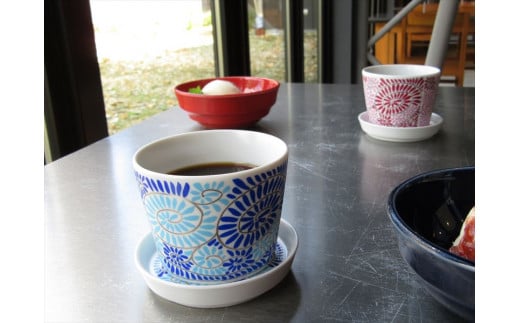 ARITA PORCELAIN LAB(アリタポーセリンラボ) JB蛸唐草&格子丸紋・