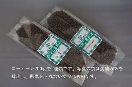 選りすぐり農園のコーヒー豆セット NO.1（豆のまま）
