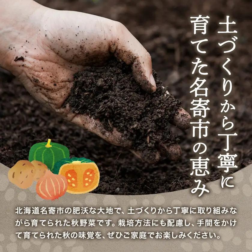 北海道名寄市産 野菜3種詰め合わせ じゃがいも 3kg 玉ねぎ 3kg かぼちゃ 2玉