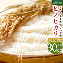 【ふるさと納税】【6回定期便】熊本 益城町産ヒノヒカリ 5kg×年6回 合計30kg ひのひかり お米 熊本県産 九州産 国産 数量限定 送料無料