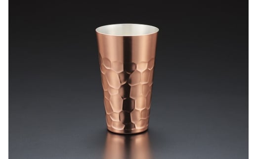 【燕三条製】鎚目純銅タンブラー (つや有) FC026014