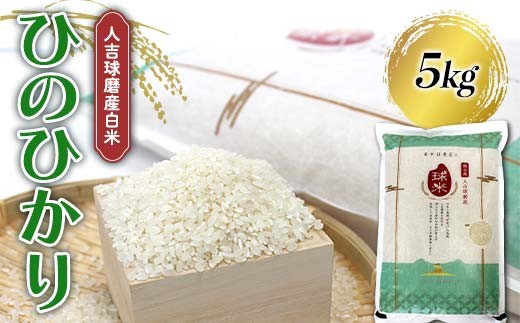 FKP9-678 【令和7年度産】人吉球磨産白米 ひのひかり 5kg
