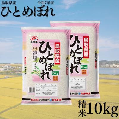 ふるさと納税 湯梨浜町 鳥取県産ひとめぼれ◇精米10kg◇令和7年産(391K.)