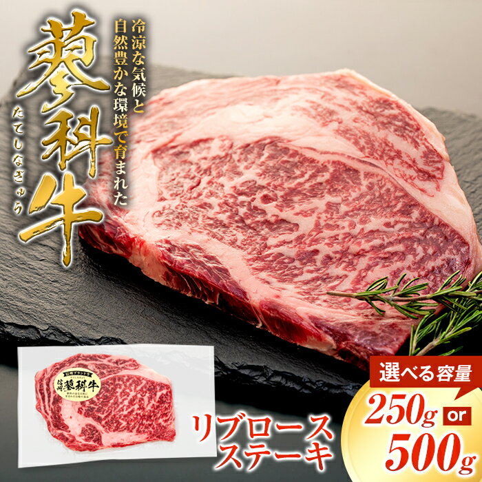【ふるさと納税】蓼科牛 リブロースステーキ（250×1～2パック） | 国産 肉 牛肉 牛 お肉 ステーキ リブロース ロース お取り寄せ グルメ 蓼科牛 ふるさと 信州 長野県 立科町 蓼科