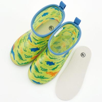 ふるさと納税 奈良市 レインブーツ 16cm RIBT16【ディノサウルス】 634390 |  | 03