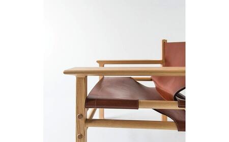 旭川家具 カンディハウス TACK イージーチェアー＆オットマン　北海道タモNF SO-BR