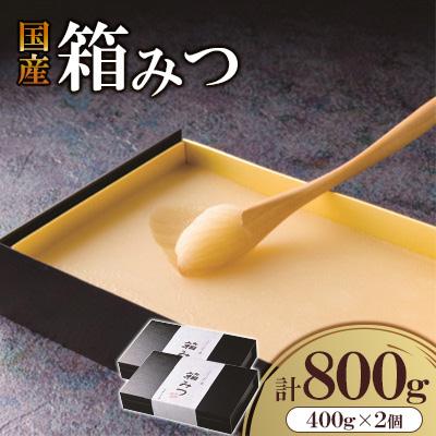 ふるさと納税 広川町 【先行予約2026年12月より発送】国産　箱みつ　800g(400g×2個)(広川町)