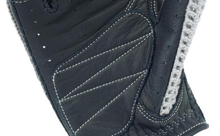 カカザン ニットドライビング グローブ【カラー:グレー×ネイビー/サイズ:M】