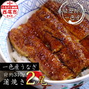 【ふるさと納税】 うなぎ 西尾 一色産 うなぎ 炭焼き蒲焼2尾(一尾当たり約155g)　職人手焼き うなぎ処いっしき で炭火焼き！ I034-18【冷凍便】鰻 蒲焼き ひつまぶし 愛知県 西尾市 一色町産 国産 日本産 三河 新仔 タレ付き 土用の丑の日 MB