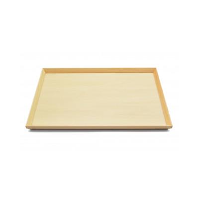 ふるさと納税 海南市 スタッキングトレー　白木 33cm長