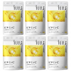 ビタミンCサプリメント ILUS リポソームビタミンC配合 ビタミンC1,000mg 6袋 6ヶ月分