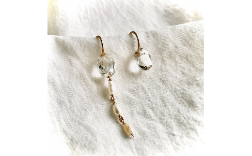 フック ピアス Tear Drops ティアーズ ドロップス K14gf