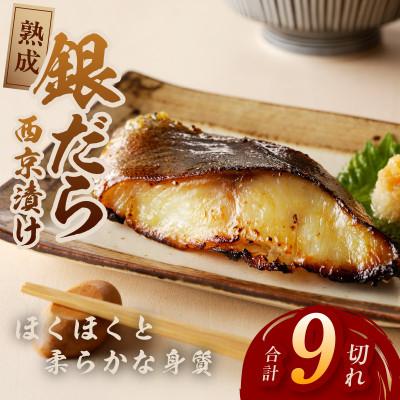 ふるさと納税 泉佐野市 西京漬けの王様 銀鱈 120g×9切れ kgp0081