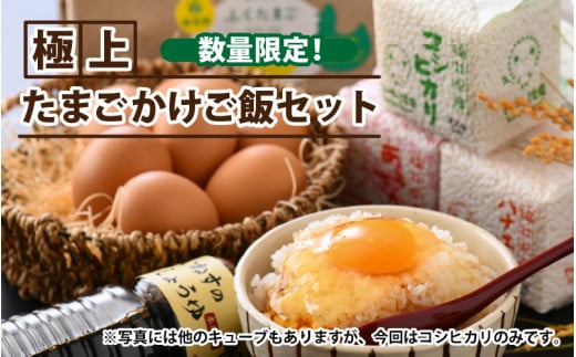 
坂井市産極上たまごかけご飯セット ～坂井平野の恵み～ [A-1204]
