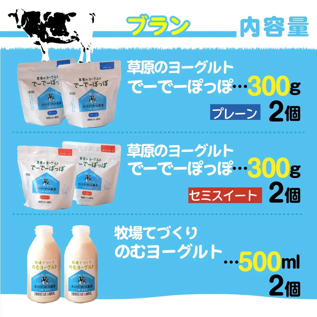 ヨーグルト　牧場直送ギフト【 ブラン 】 【 北海道 カントリーホーム風景 送料無料 】 SKB017