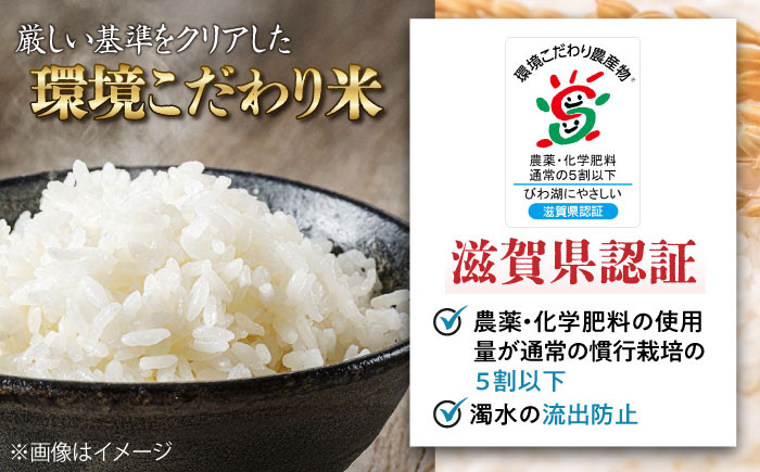 滋賀県産 みずかがみ5kg【特別栽培米】コシヒカリ5kg【環境こだわり米】ミルキークイーン5kg(計15kg）米 お米 白米