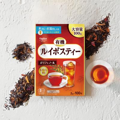 ふるさと納税 岡山市 有機ルイボスティー 100包 x 3個セット |  | 01