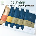 【ふるさと納税】新川製茶 うきはの山茶 オーガニックティー (箱入り) 有機JAS認定 (極上煎茶・紅茶ティーバック・特上煎茶・抹茶入玄米茶)