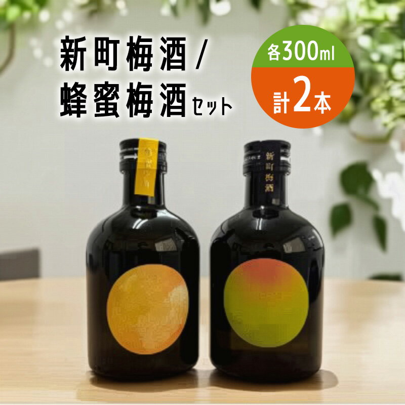 【ふるさと納税】新町梅酒/蜂蜜梅酒セット お酒 リキュール 飲み比べ 晩酌 長野県