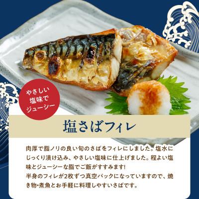 ふるさと納税 湯浅町 【毎月定期便】海鮮彩りセットB(サバフィレ・うなぎ蒲焼・紅鮭切身・海鮮漬)全4回