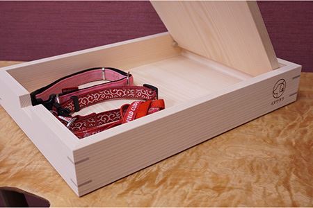 「イヌワラフ」のHINOKI-BAKO［B］　1個 [No.285]