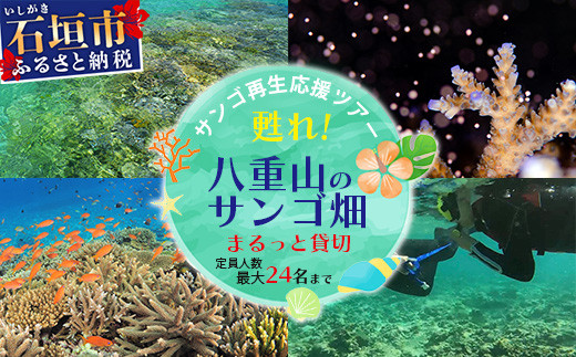 
サンゴ再生応援ツアー ～甦れ！八重山のサンゴ畑～（24名まで）　JL-2【沖縄 八重山 八重山諸島 石垣島 サンゴ サンゴ礁 応援 ツアー 体験】
※ご寄付の前にご予約お願いします。
