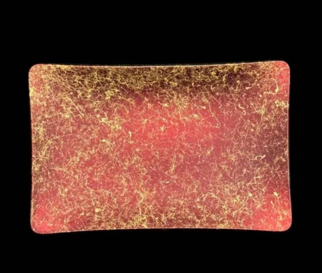 【ふるさと納税】【選べるカラー】 角小皿 乱糸(マット仕上げ) ［NF137］ | 食器 パーティ 漆器 工芸品 クラフト 民芸 人気 おすすめ 送料無料 ギフト プレゼント 贈り物