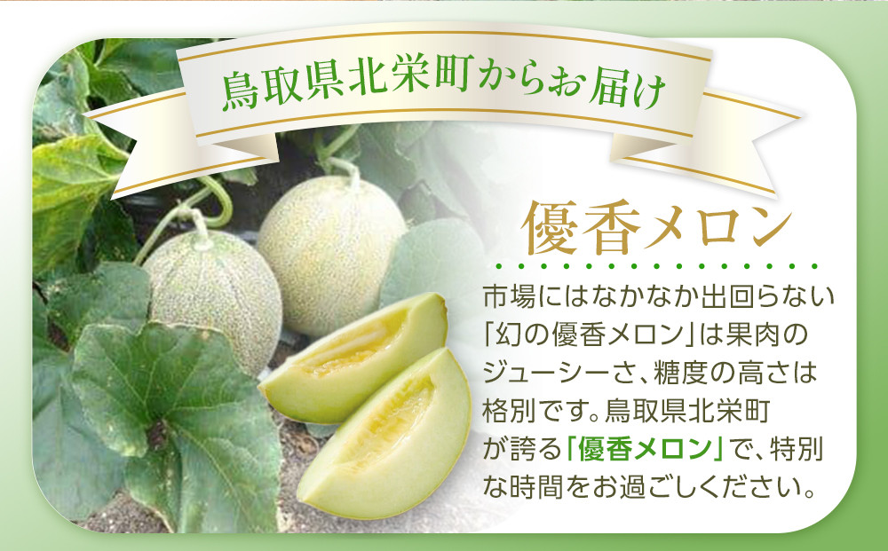 786.【先行予約】幻の「優香メロン」うれしい！3~4玉入 　※2026年６月下旬より順次発送予定
