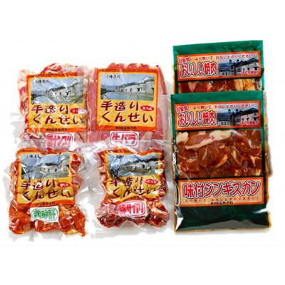 ふるさと納税 小樽市 小樽ジンギスカン+くんせいセットC |  | 01