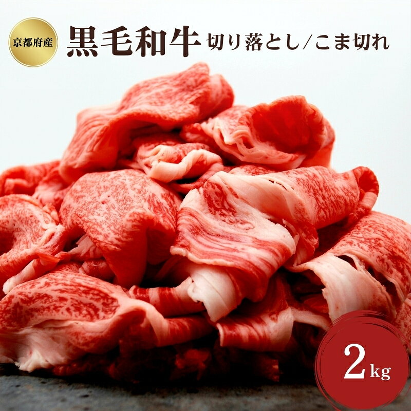 【ふるさと納税】黒毛和牛 京都府産 2kg 400g×5パック 切り落とし こま切れ 南丹市産 老舗精肉店 丹波牛 お肉 いづつ屋 グルメ お取り寄せ