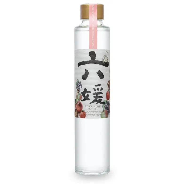 道後ジン 六媛 クラフトジン スピリッツ 愛媛県産 ボタニカル 200ml｜B01