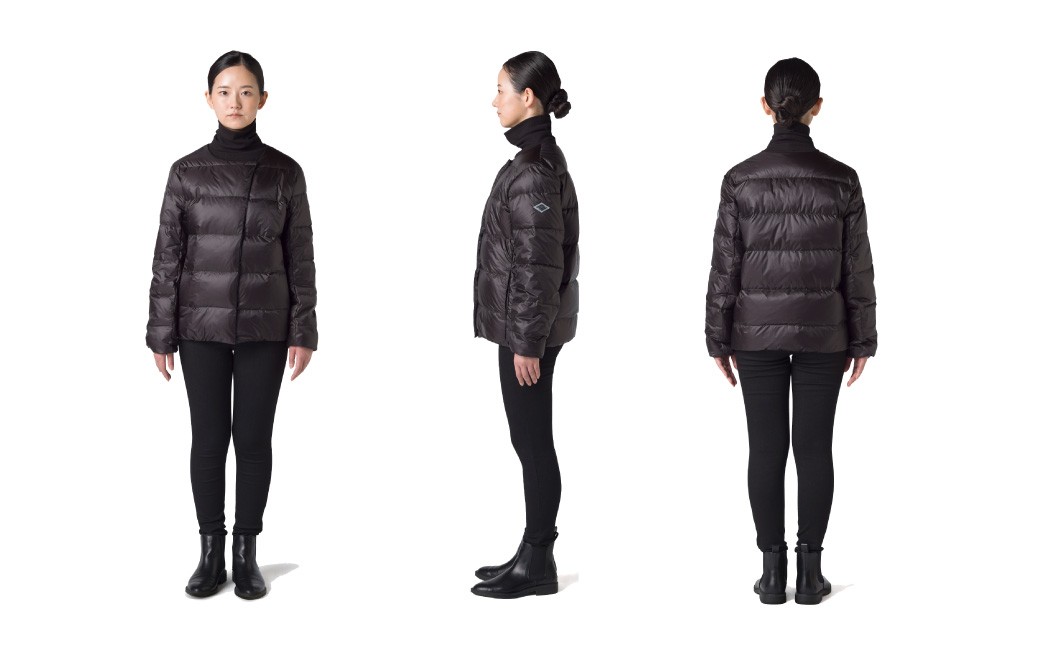 ＜WOMEN＞RETAR NUY／レタールヌイ［CISE WOMEN／チセ ウーマン］DOWN CARDIGAN ［BLACK］