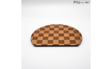 皿 Pifa 半月膳 ミックス （直接食器） お皿 木皿 半月皿 半月盆 プレート ウッドプレート 木 木製 日本製 食器 お盆 トレー キッチン 日用品 工芸品 秋田県 秋田 能代市