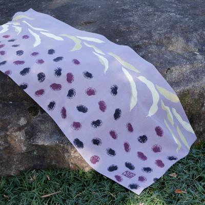 ふるさと納税 山梨市 ぐらいん手ぬぐい「花豆・徳和」計2枚 |  | 01