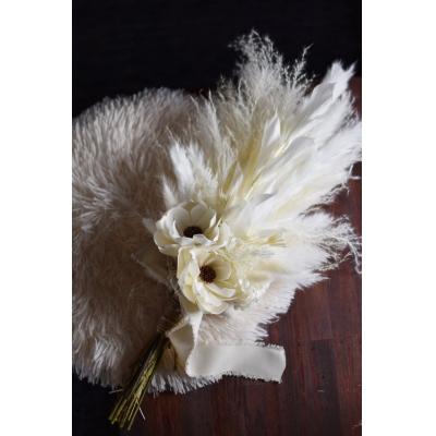 ふるさと納税 江府町 アネモネのスワッグ　shabby　White　ニュアンスブーケ　/　シック　可愛い　上品　春の柚　 |  | 03
