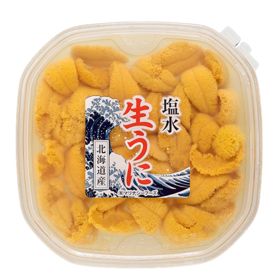 ＜マリナシーフーズ＞北海道産塩水生うに100g