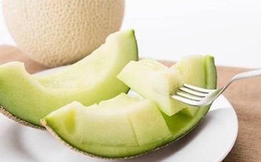 ★2026年夏発送★ 岸田農園産 青肉メロン 2玉入り(サイズ:1.8kg以上)【50セット限定】【 果物 メロン フルーツ 北海道 上川町 岸田農園 甘いジューシー 季節限定 甘みたっぷり メロンギフト 産地直送 くだもの 】