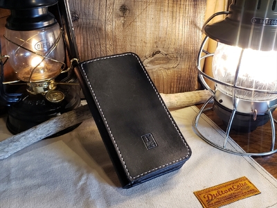 【レビューキャンペーン】ウォレット BB（ブラック） 本革 牛革 財布