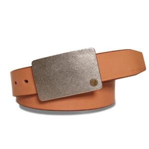 天神ワークス/レザーベルトBE401/TAN 〈32インチ〉