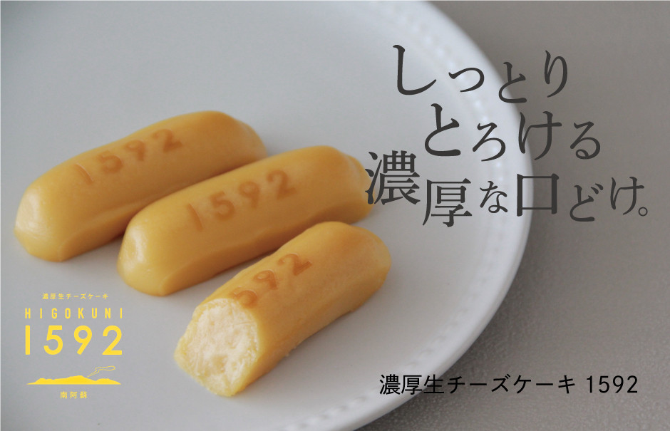 
[J084-002106]南阿蘇のお菓子屋「古今堂」濃厚生チーズケーキ1592（24個入）
