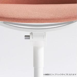 Mfa3_コクヨチェアー　ファブレ革張り(ディープグレージュ)／ストライプタイプ／フローリング用（Vキャスター）　／在宅ワーク・テレワークにお勧めの椅子