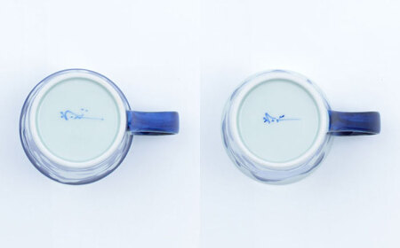 【ロマ佐賀】【有田焼】桔梗 マグカップペア / 食器 / 佐賀県 / 株式会社まるぶん [41APCD011]