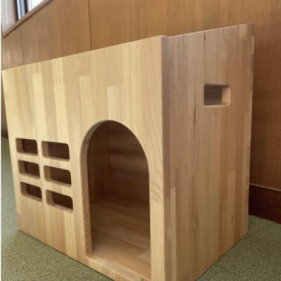 ふるさと納税 愛西市 ペット用　木製ハウス(小)(組立不要) |  | 01