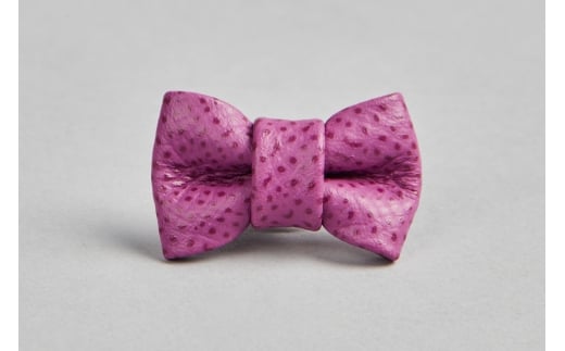 レザーブートニー(ピンブローチ) パープル【1232-1-ECF】｜革製品 レザー 国産 [1093]