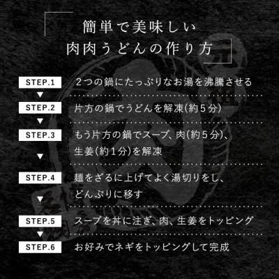 ふるさと納税 飯塚市 『元祖肉肉うどん』冷凍肉肉うどん5食入り |  | 03