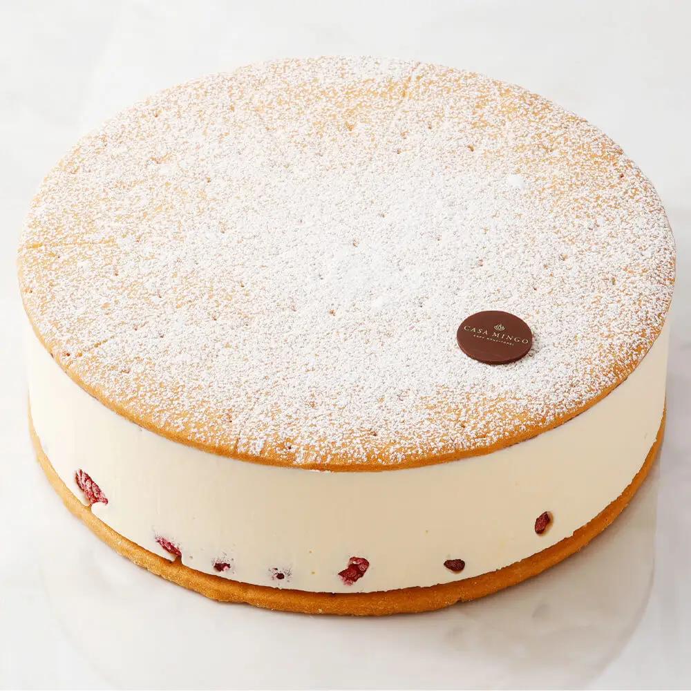 高級洋菓子ケーゼザーネトルテレアチーズケーキ15cm ケーゼザーネトルテ レアチーズケーキ ホール ギフト 誕生日 バースデー 15cm 5号 