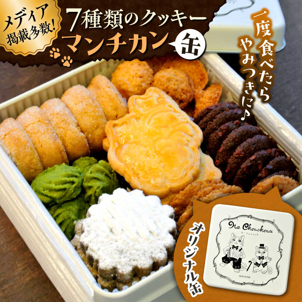 【ふるさと納税】【お中元対象】マンチカン（缶）【菓子工房　マ・シュシュット】[ASBU001] 1万円 10000円 1万円以下 10000円以下