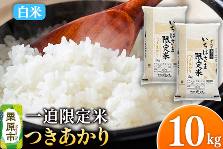 【白米】令和7年産 一迫限定米 つきあかり 10kg（5kg×2袋）