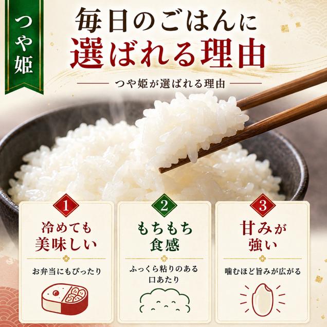 【定期便6回】 つや姫 5kg(5kg×1袋) 令和8年産 新米 先行予約 